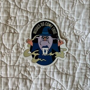 Wishes Do Come True Wizard Sticker